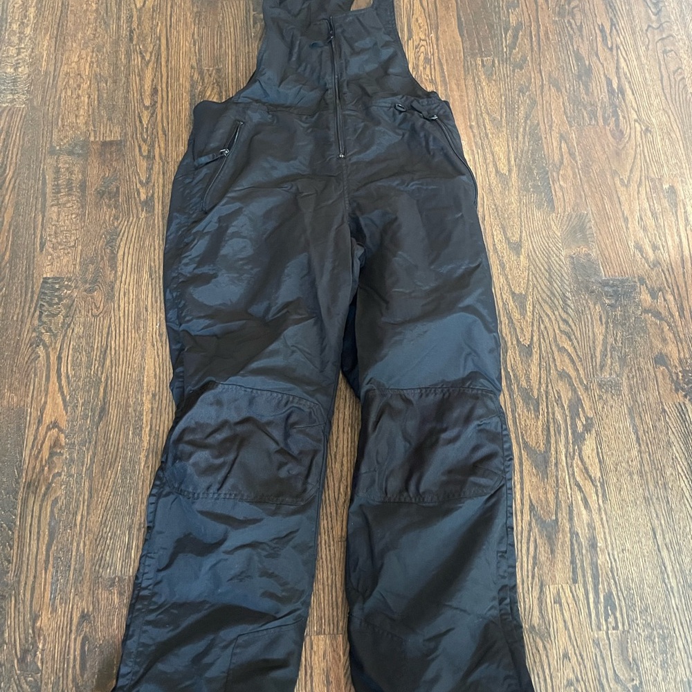 Women's Black Overalls